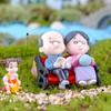 Chen Jun manualidades micro paisajismo hacer bonsái suculentas decoración de pastel abuelo abuela pareja suegros decoración de manualidades de plástico