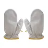 Luvas de Arame de Aço para Lavar Louça, Remover Gordura, Multifuncionais, Quentes e Duráveis, Limpeza Doméstica, Luvas de Arame Prateado Anti-Escaldamento Atacado