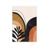Póster minimalista con diseño de bloques de colores y flores, superventas en AliExpress. Pintura decorativa sencilla para sala de estar, sin marco.
