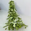 Novo Arranjo de Flores Artificiais em Cascata para Mesa para Quartos Privativos de Hotel, Decorações de Festa de Aniversário, Exibição de Palco de Casamento e Decoração de Janela