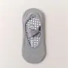Calcetines de Yoga Profesionales para Mujer Calcetines Antideslizantes de Silicona Calcetines Deportivos de Verano para Interior Fitness Calcetines Antideslizantes con Absorción de Impactos Calcetines de Pilates