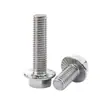 Vendas diretas do fabricante de origem: Aço Inoxidável 304 Parafusos Sextavados com Flange M5~M12 Parafusos Sextavados com Flange Dentados