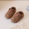 Nuevos Zapatos de Niña para Primavera y Otoño, Zapatos de Piel Estampados, Zapatos Elegantes para Niñas, Zapatos para Bebés y Niños Pequeños, Zapatos Estilo Coreano Birkenstock