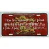 Molde de placa de matrícula estándar americano placa de advertencia placa de puerta tablero de escritura placa de aluminio para comercio exterior de varias especificaciones