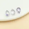 Horquilla Estilo Antiguo Colgante Gota de Agua Cuentas Sueltas de Cerámica Esmaltada de Colores Colgante de Borla Accesorios para Tocados Hanfu Materiales para Manualidades