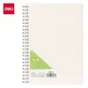 Deli Lpa580-1 (Niudun-Quadrado) Caderno Espiral PP