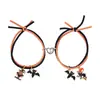 Pulseras de Halloween Europeas y Americanas Transfronterizas de Amazon, Pulseras Magnéticas de Pareja a Juego de Moda, Regalos de Cumpleaños, Estilo Nuevo