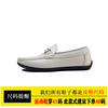Zapatos de Hombre Transfronterizos Zapatos Wenzhou Doudou Zapatos Casuales de Hombre de Suela Blanda Cómodos Mocasines Slip-On Zapatos de Cuero Zapatos de Cuero Genuino para Hombre