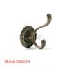 Gancho doble de aleación de zinc 024, gancho de bronce para ropa, gancho para ropa, gancho para ropa, gancho para ropa, gancho para ropa, gancho de pared