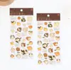 Tipetoys Estilo Chino Guka Serie Universo Chino Cachorro Bola Gordita Paquete de Pegatinas Estampadas en Caliente Peluches