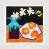 Bestseller internacional Amazon pintura decorativa floral para parede de fundo de sala de estar e quarto arte dopamina arte de parede