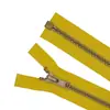 Fornecimento Direto da Fábrica Original Ykk Nº 5 Resina Cor Cobre Dourado Imitado Zíper de Extremidade Aberta Acessórios para Vestuário Atacado. Especificações Podem Ser Consultadas