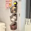 Ventosa Cebolla, Jengibre y Ajo Caja de Almacenamiento Estante de Cocina Montado en la Pared Organizador de Almacenamiento de Jengibre y Ajo Cesta Colgante de Almacenamiento Sin Perforación