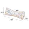 Almohada Triangular para Columna Cervical con Cáscara de Trigo Almohada de Cuello de Algodón en Forma de Diamante Almohada Lumbar Individual para Oficina Almohada para Columna Cervical de Artemisa