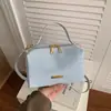 Bolso Pequeño Cuadrado Forma de Caja Primavera para Mujer 2026 Nuevo Estilo Bolso de Mano Rojo Retro Bolso Cruzado para Teléfono de Viaje