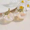 Accesorios para Colgantes DIY Colgante Pequeño Naranja Cadena Hecha a Mano para Teléfono Móvil Cadena de Bolso Pendientes Pulsera Materiales para Joyería