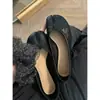 Zapatos planos Mary Jane minimalistas de estilo coreano con punta dividida y boca poco profunda, nueva colección otoño 2026, zapatos planos versátiles para mujer