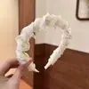 Diadema Plisada de Malla con Incrustaciones de Diamantes Estilo Nuevo Diadema para Mujer Pinza para el Cabello Elegante y Versátil Tocados de Lujo Ligero con Dientes Pinza para el Cabello