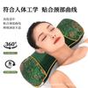 Almohada eléctrica para huesos con calefacción de terciopelo, almohada cervical de ajenjo, almohada de compresa caliente de ajenjo multifuncional, removible y lavable, almohada de ajenjo