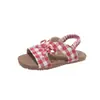 Sandalias de Niña Verano Estilo Coreano Sandalias de Princesa para Niña Suela Suave Antideslizantes Zapatos para Niños de 3-6 Años Sandalias de Playa de Verano