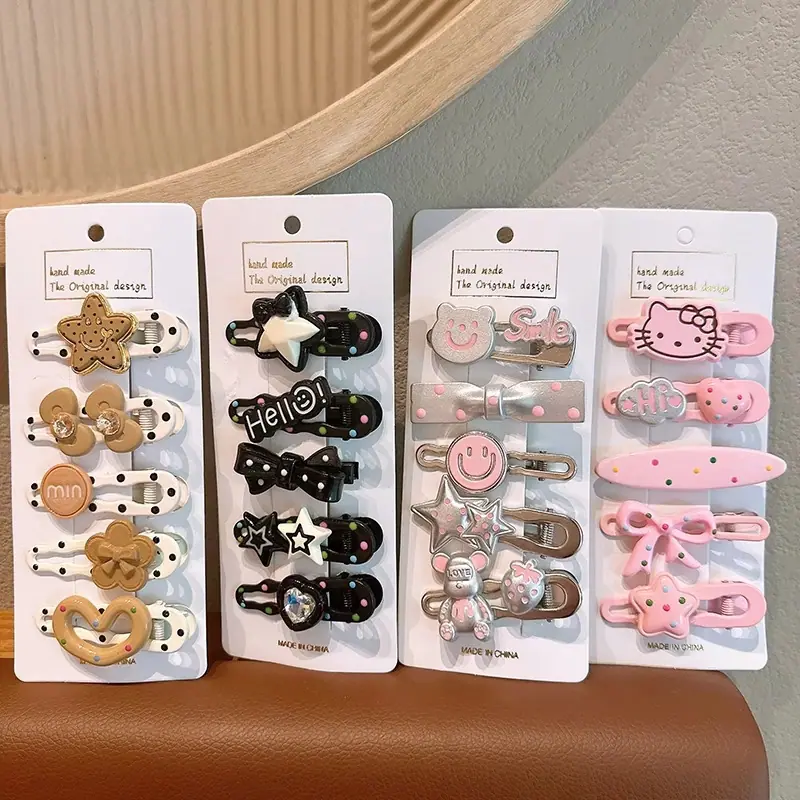 儿童发夹女多巴胺可爱前额碎发夹刘海夹头饰2025新款发卡女童