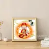 Dios de la Riqueza Marco Estéreo de Cocina Marco de Rompecabezas DIY Pintura Adornos de Personalidad para el Hogar Atracciones Turísticas Regalos Culturales y Creativos Venta al por Mayor