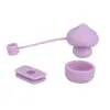 Accesorios Periféricos para Vaso Stanley Ice Bully Transfronterizos Tapón de Tetera de Silicona Tapón de Champiñón Tapa de Popote Anti-derrame Lateral Tapón de Popote