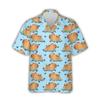 Camisa Nueva de Verano para Hombre Estampado 3D Patrón Kawaii de Capibara Camisa para Hombre Camisa Hawaiana