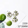 Accesorios de Joyería de Aleación DIY Ancla Marina de Bronce Ancla de Barco de Bronce Colección de Colgantes Marinos Star House Jewelry Aleación de Zinc