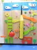 Muro de Escalada Interior, Columpios, Equipos de Entrenamiento Sensorial Infantil, Cuerda de Escalada, Escalera de Juguete Interior para Bebés de Uso Doméstico