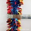 Decoración Navideña Cuchillo Curvo con Bordes de Colores, Guirnalda, Tiras de Colores, Tiras de Lana, Suministros Festivos, Celebraciones de Fiesta, Venta al por Mayor de Fabricantes