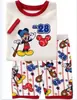 Roupas de Casa Amarelas de Desenho Animado de Manga Curta para Meninos Roupas Infantis Roupa de Verão Primavera Roupa para Ar Condicionado Pijama K207