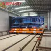 Vehículo Eléctrico de Plataforma con Línea de Contacto Deslizante y Control Remoto para Movimiento Horizontal, Vehículo Transportador de Taller de Servicio Pesado