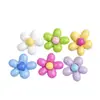 Accesorios de Flores de Resina en una Amplia Gama de Estilos: Margaritas Pequeñas, Flores de Durazno, Plumeria, Girasoles, Accesorios de Resina para Manualidades para Adornos de Cabello