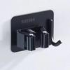 Gancho Multifuncional para Mopa de Hogar Acero Inoxidable 304 Soporte para Mopa sin Taladro Almacenamiento de Escobas para Baño Pinza para Mopa