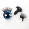 Ojos de pestañas de juguete nuevos de comercio exterior de alta calidad, ojos de muñeca con destellos tridimensionales 3D, accesorios para ojos de muñeca