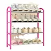 Tienda de Fábrica Zapatero Simple de Cinco, Seis o Siete Niveles, Zapatero Combinable Libremente, Elegante Multicapa, Precio Ultra Bajo, Sin Cubierta Antipolvo