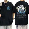 Camiseta Gráfica Estampada Rapper Juice Wrld Masculina Hip Hop Retrô