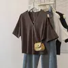 Camiseta Base de Manga Larga Hueca de Hombros Caídos Estilo Coreano Nueva y Elegante para Mujer Talla Grande, Suave y Lujosa, Corte Holgado Adelgazante