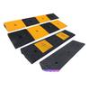 Alfombrilla para Pendientes Dientes de Carretera Alfombrilla para Escalones Umbral Doméstica Caucho Plástico Pendiente de Carretera Alfombrilla para Subir Pendientes Alfombrilla para Trepar Reductor de Velocidad