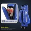 PGM saco de golfe masculino e feminino puxar haste saco polia luz portátil impermeável padrão bolsa de golfe clube de golfe