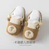 Sapatos Pré-caminhada para Bebê Recém-nascido Primavera e Outono Novo Estilo Classe A Sapatos Pré-caminhada Solado Macio Antiderrapante Sapatos de Chão para Criança Pequena