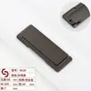 Nova Puxador Oculto para Gaveta Montado na Superfície Preto Puxador de Porta de Guarda-Roupa Dourado Tatami Puxador Plano Invisível
