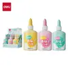 Pegamento Blanco de Color con Aroma Deli JS154/155 para Manualidades Artísticas de Estudiantes y Niños Pegamento de Látex Blanco