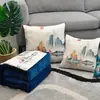 Colcha Súper Suave con Estampado de Dibujos Animados, Almohada y Colcha, Cojín Multifuncional de Doble Uso Dos en Uno para Siesta en la Oficina