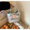 Bolso de Cesta de Estilo de Alta Gama para Mujer, Moda de Verano Tendencia 2026 Bolso Cubo Exquisito para Hombro y Cruzado