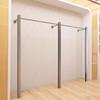 Nuevo Estante de Exhibición de Pared de Alta Gama Montado en la Pared Colgador de Tienda de Ropa Tienda de Ropa para Hombre Tienda de Ropa para Mujer Estante de Exhibición Estante para Ropa