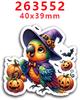 Parche de resina acrílica con lazo, adorables pegatinas decorativas para refrigerador, PR261076, 2023