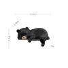 Pantalla de tiempo libre auto-reparable con figuras ocultas de caballo-oso en el borde de la pantalla, figuras creativas de tendencia nacional