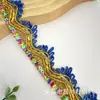 Encaje de Hilo Dorado y Plateado, Lentejuelas de Colores, Decoraciones de Papel para Culto, Decoraciones Funerarias, Accesorios de Decoración para Pagodas, Torre Plegable del Festival de Medio Otoño de Chaoshan